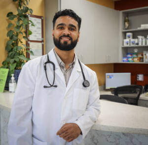 Dr. Paul at HammerlaneVet